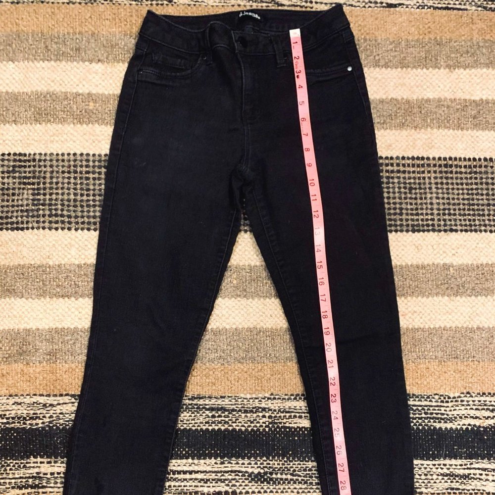 d.jeans - Black, High Rise, Skinny Jeans